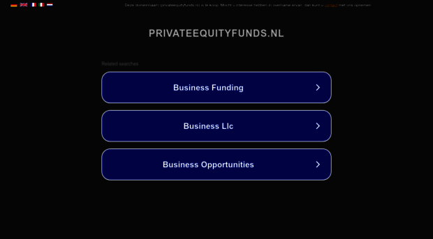 privateequityfunds.nl