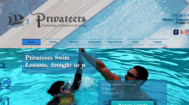privateerswim.com