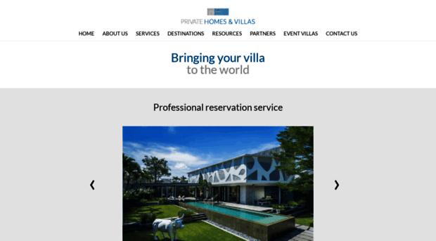 privatehomesandvillas.com