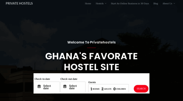 privatehostels.com