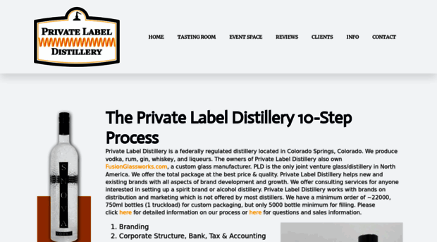 privatelabeldistillery.com