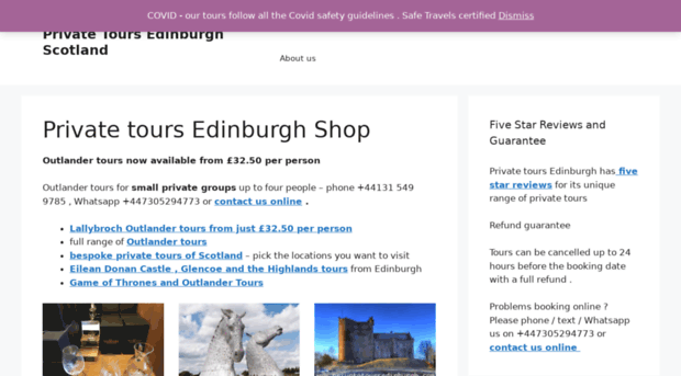 privatetoursedinburgh.com