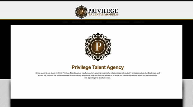 privilegetalentagency.com