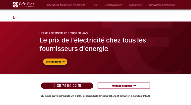 prix-elec.com