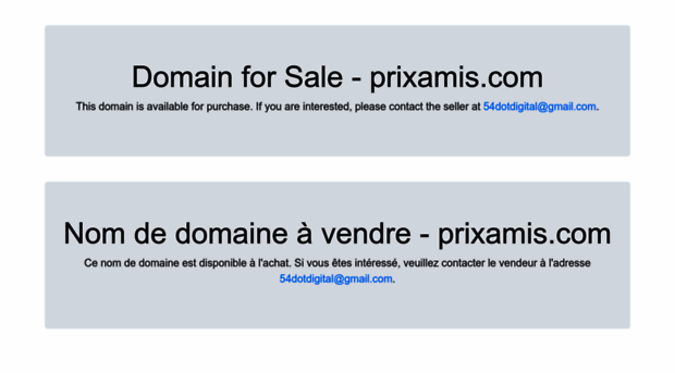 prixamis.com