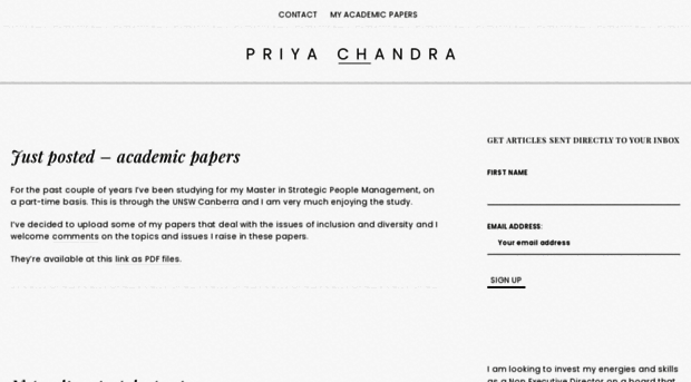 priyachandra.com