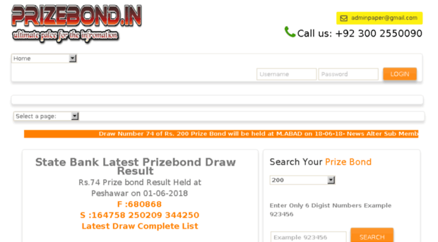 prizebond.in