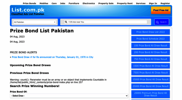 prizebond.list.com.pk