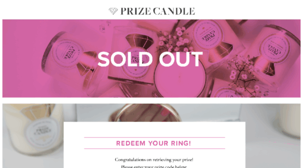 prizecandle.com