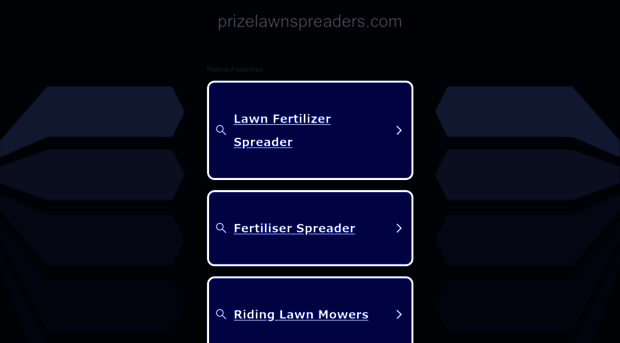 prizelawnspreaders.com