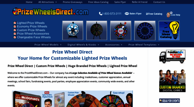 prizewheelsdirect.com