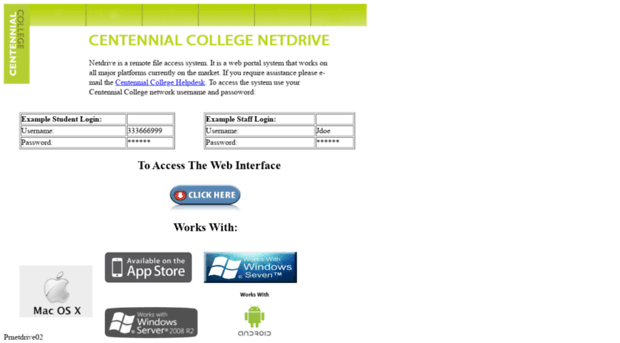 prnetdrive02.centennialcollege.ca