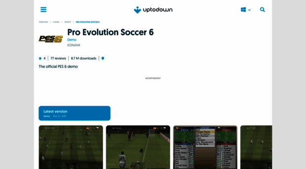 pro-evolution-soccer-6.en.uptodown.com