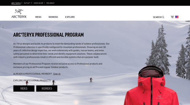 pro.arcteryx.com