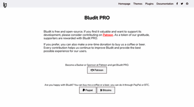 pro.bludit.com