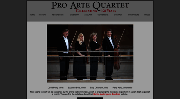 proartequartet.org