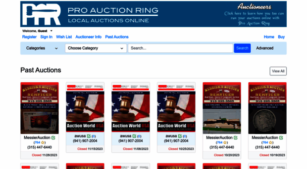 proauctionring.com