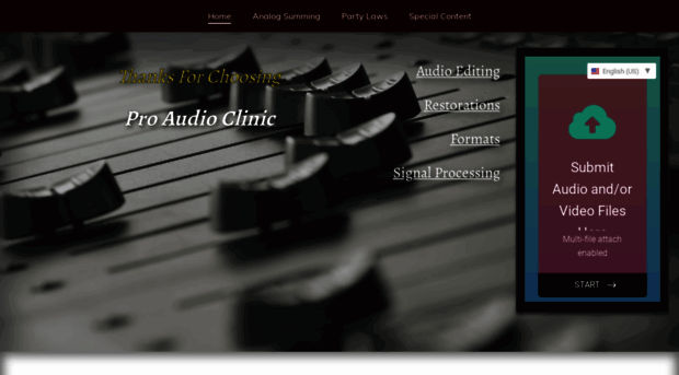 proaudioclinic.com