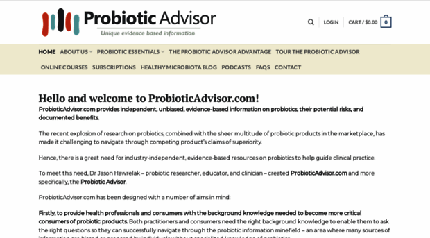 probioticadvisor.com