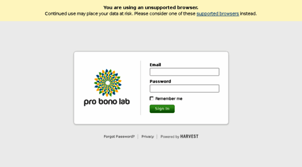 probonolab.harvestapp.com