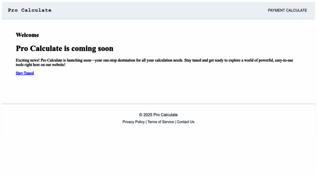 procalc-b1b6f.firebaseapp.com - Pro Calculate - Powerful Onlin... - Pro ...
