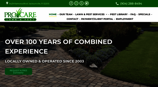 procarelawnandpest.com