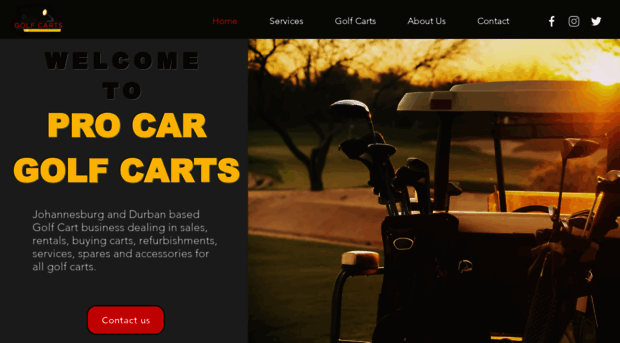 procargolfcarts.co.za