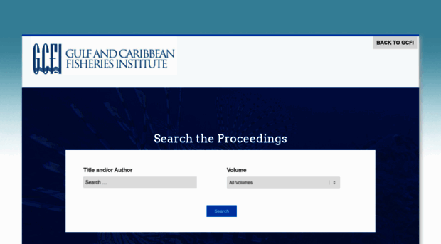 proceedings.gcfi.org
