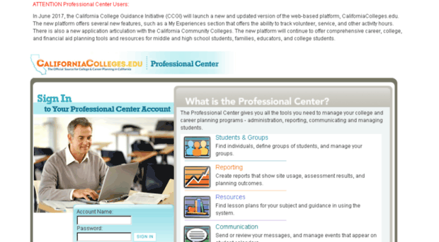 procenter.californiacolleges.edu