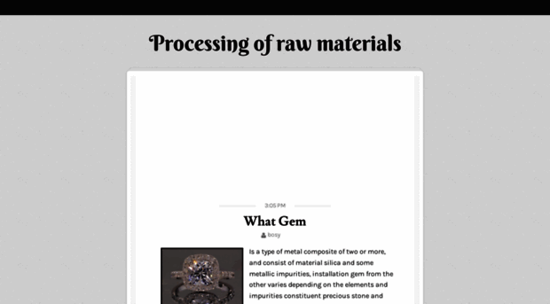 processing-of-raw-materials.blogspot.com.eg