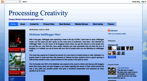 processingcreativity.com