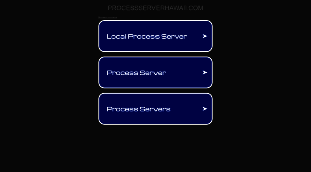 processserverhawaii.com