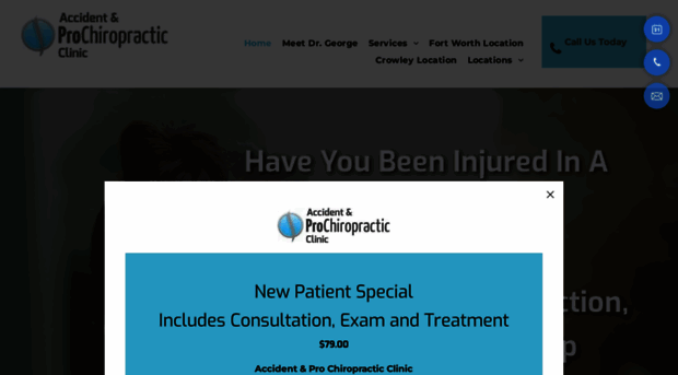 prochiropracticclinics.com