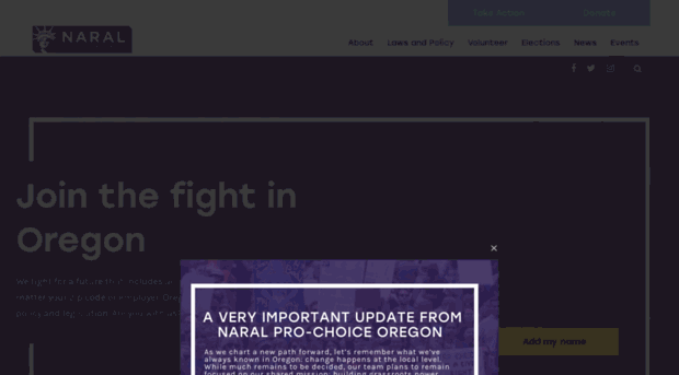 prochoiceoregon.org