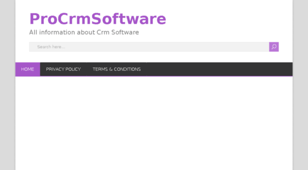 procrmsoftware.com