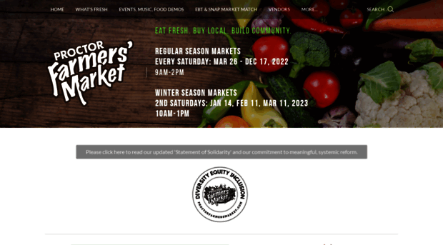 proctorfarmersmarket.com