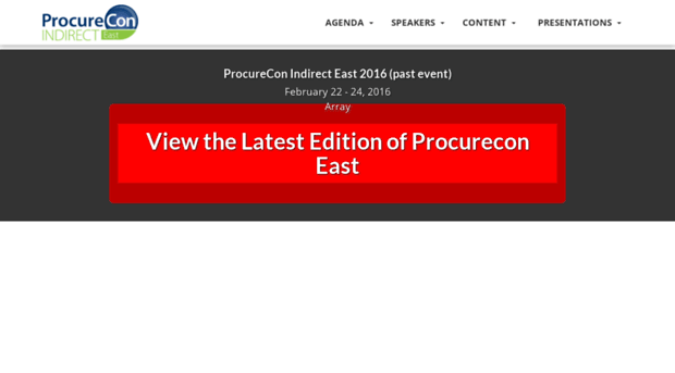 procureconeast2016.wbresearch.com