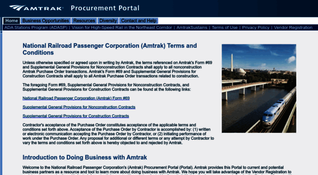 procurement.amtrak.com