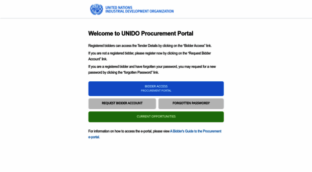 procurement.unido.org