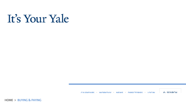 procurement.yale.edu