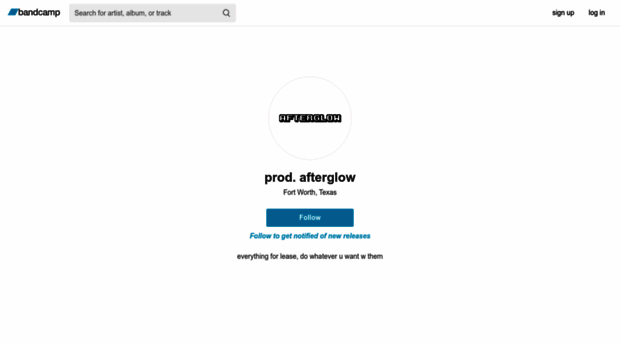 prodafterglow.bandcamp.com