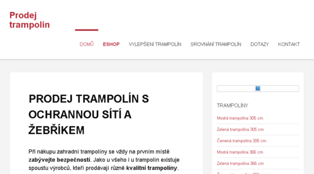 prodejtrampolin.cz