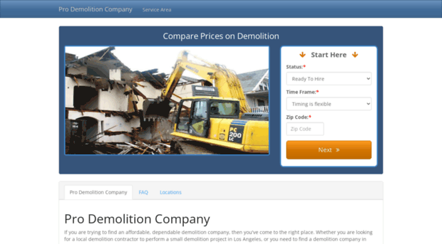 prodemolitioncompany.com