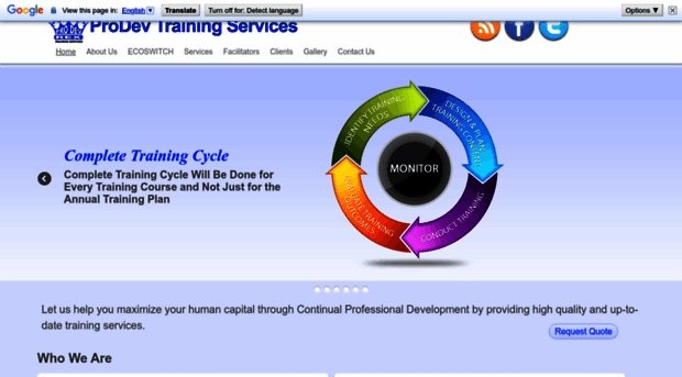 prodevtrainingservices.com