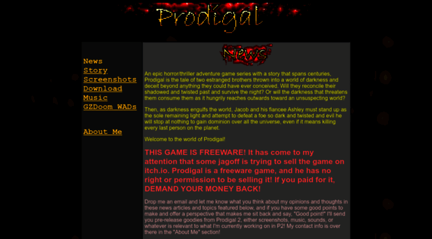 prodigal-game.com