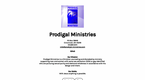 prodigal-ministries.com