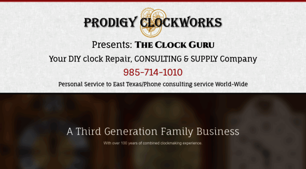 prodigyclockworks.com