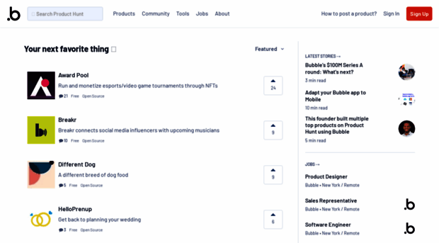 product-hunt-bubble.bubbleapps.io