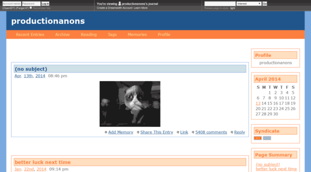 productionanons.dreamwidth.org