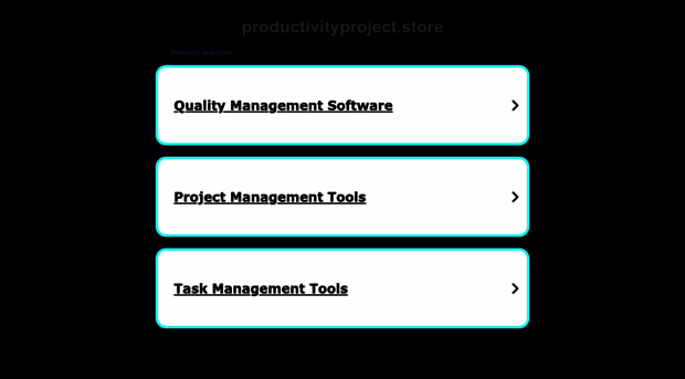 productivityproject.store